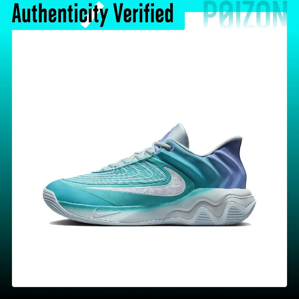 Nike Giannis Immortality Basketball Shoes Men's Low Top Cactus Green/Pulse Sapphire Blue/Frost Green/White FQ3681-300