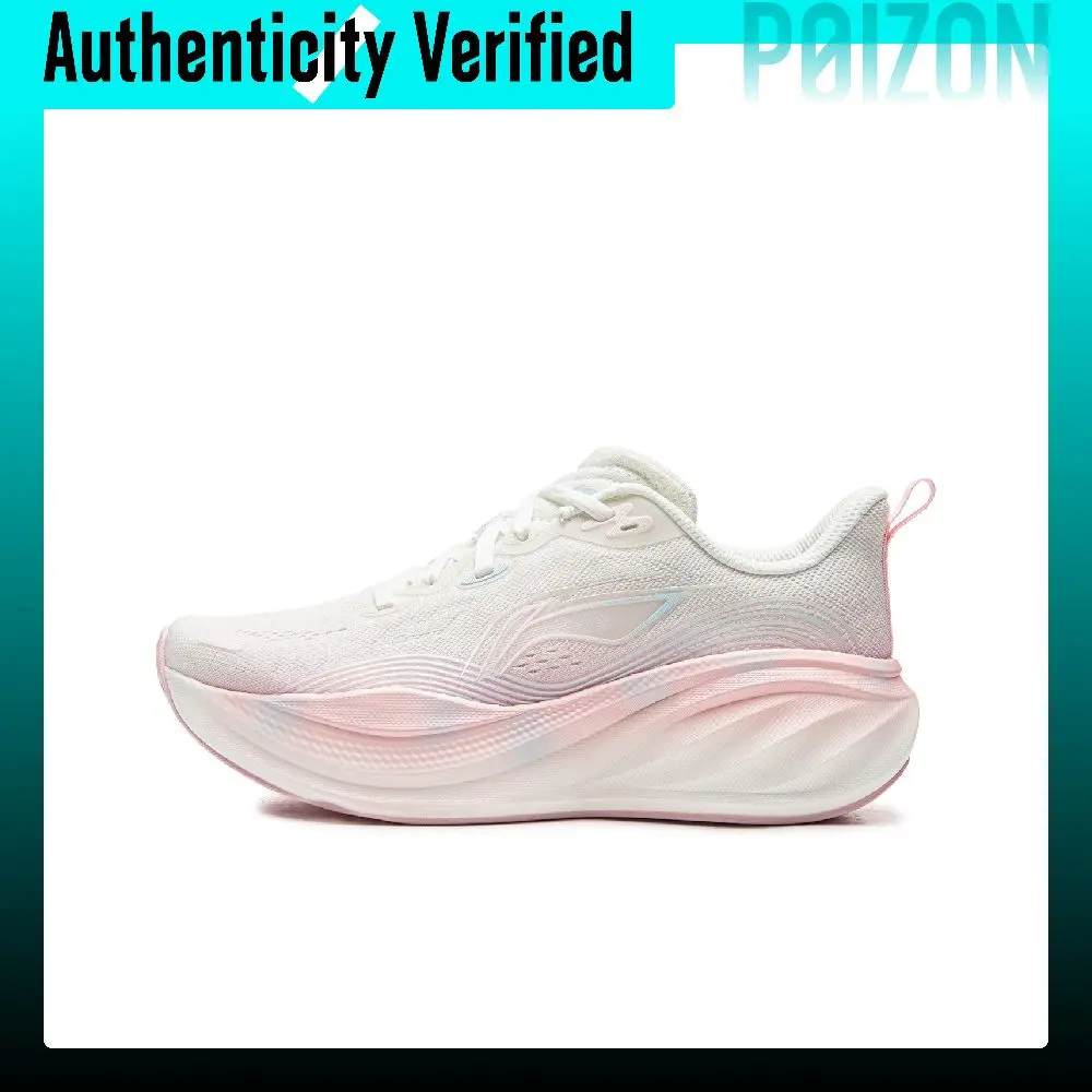 Li Ning Leisurely 2 Low top Running Shoes Women's Soft Cherry Blossom Pink ARSW040-6