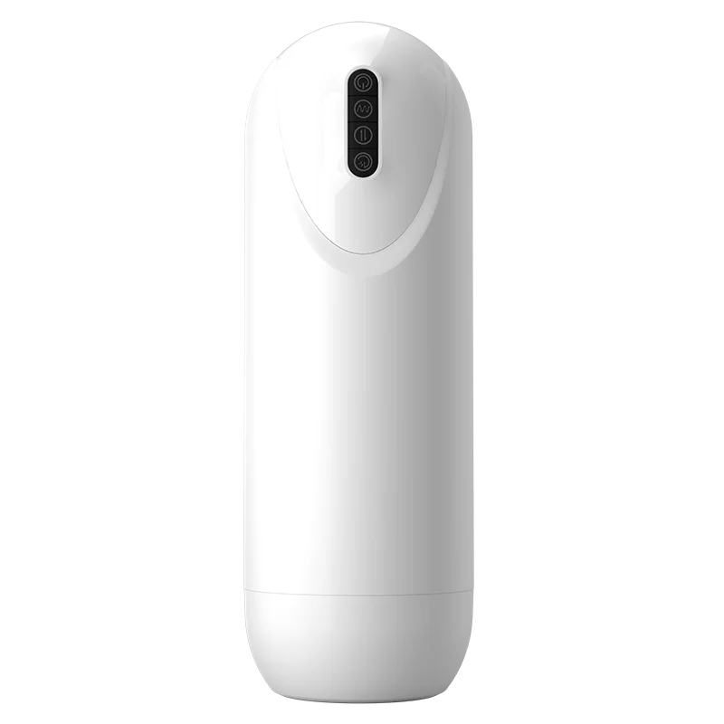Automatic Telescoping Male Masturbator Pocket Pussy Cup, 10-Speed Vibrating Sucking Stroker with Heating, Blowjob Machine Adult