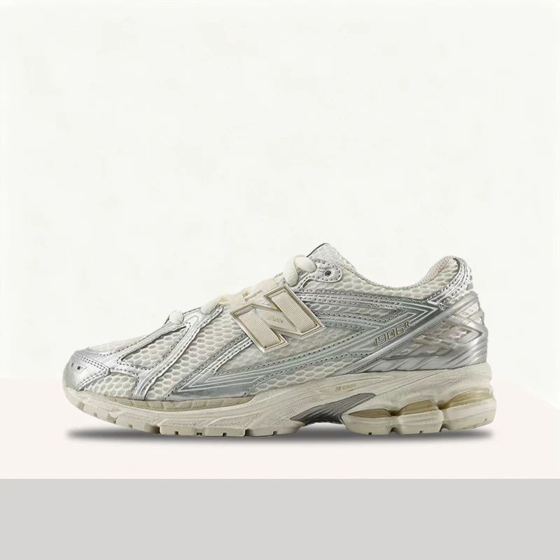 New Balance NB1906R Unisex Silver Low-Top Shoes  Soft Comfortable Stylish Durable Sole & Everyday Casual Fit U1906RRG