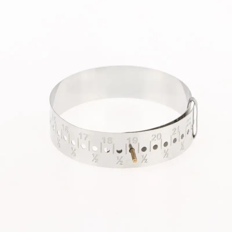 1pcs  Stalness Steel Bracelets Sizer Gauge Measure Bracelet Measuring Equipment for Diy Jewelry Tools Making Accessories