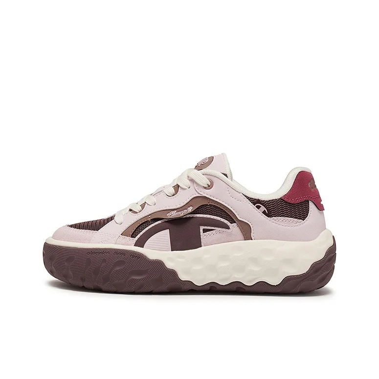 Champion Low top Skateboard Shoes Women's Powder Frost/Melting Brown U6AFCTW65S8