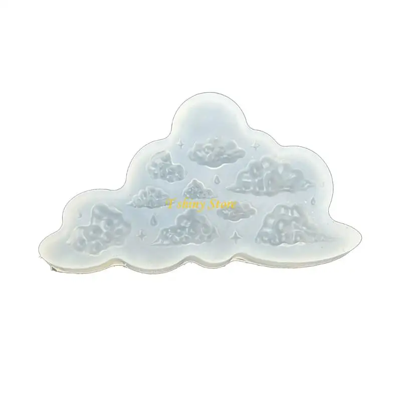 N58F Mini Cloud Silicone Mold Suitable For Soap And Resin Projects
