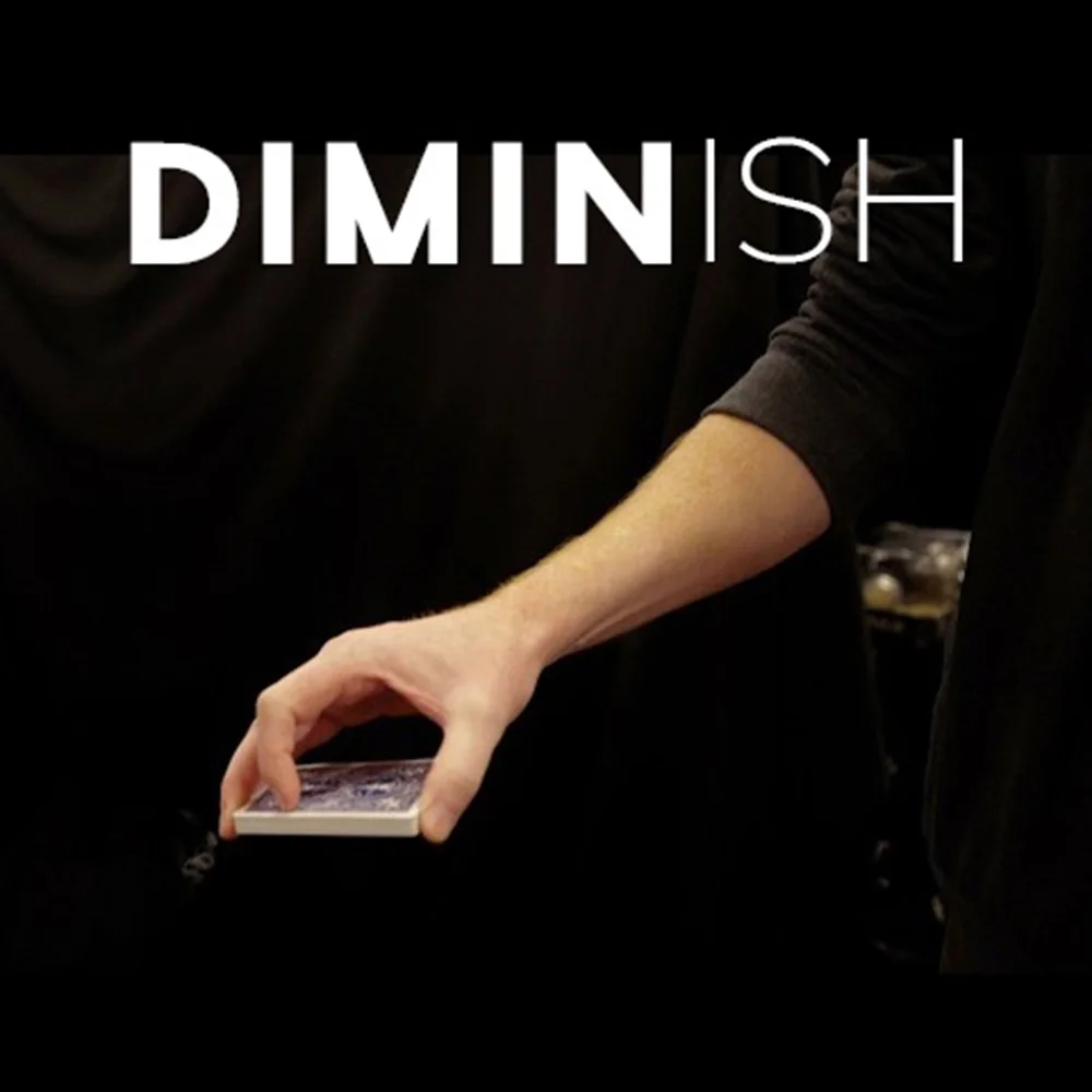 Diminish Magic Tricks Shrink The Deck Only The Selected Card Remains Visual Deck Vanish Magia Close-up Stage Illusions Gimmicks