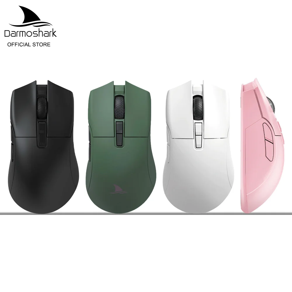 Darmoshark N3 Gaming Mouse Wireless Bluetooth Tir -Mode Telink 8273 PAW3395 Sensor 26000DPI Macro Game Mouse TTC For PC Laptop