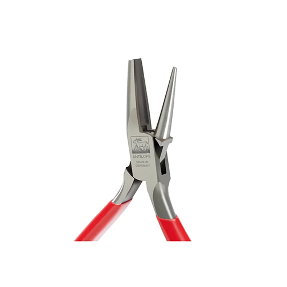 ANTILOPE Concave & Round Nose Pliers 130mm Without Spring Premium Beading Tool for Jewelry Precise Shaping Wire Loops Bending
