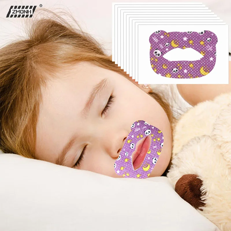[H]Kids Mouth Tape For Sleeping Anti Snoring Sleep Strips Anti Snoring Sleep Tape Sleep Better Nose Breathing Improved Sleep
