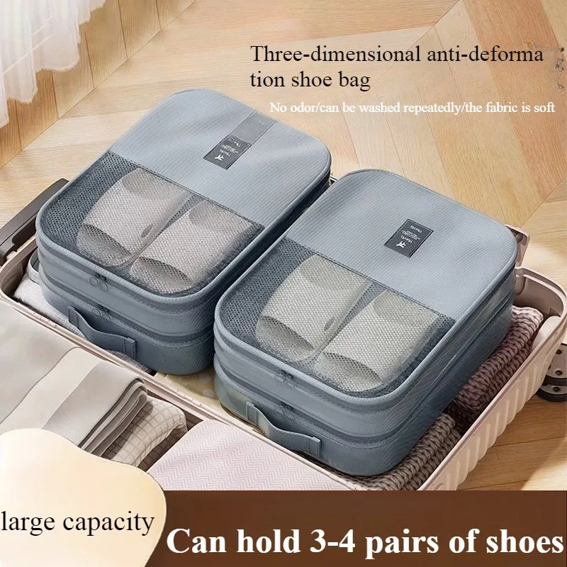 High Quality Portable Travel Shoe Bag Underwear Clothes Bags Shoe Organizer Storage Bag Multifunction Travel Accessories