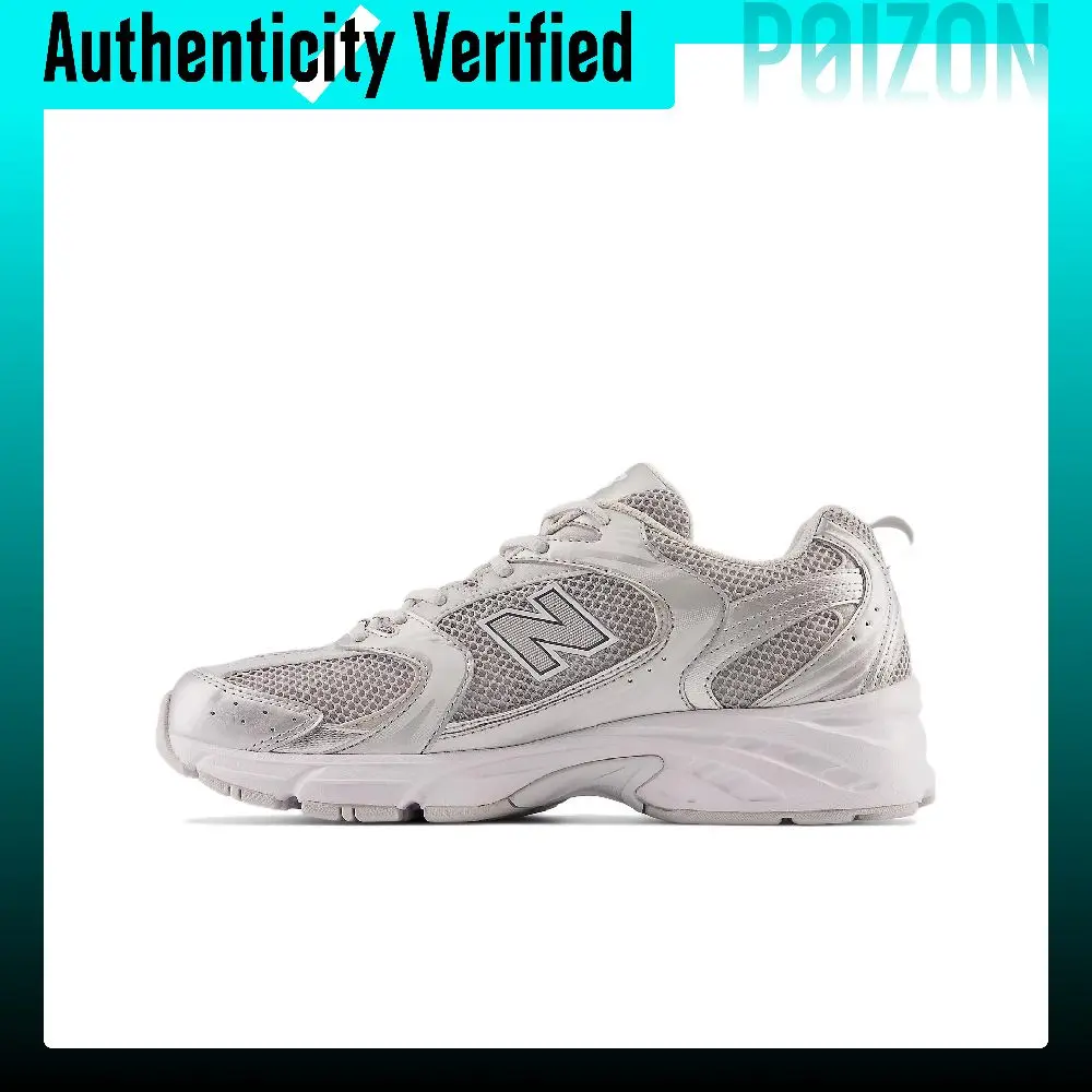 New Balance NB 530 Casual Shoes Unisex Low-top Silver Gray MR530RS