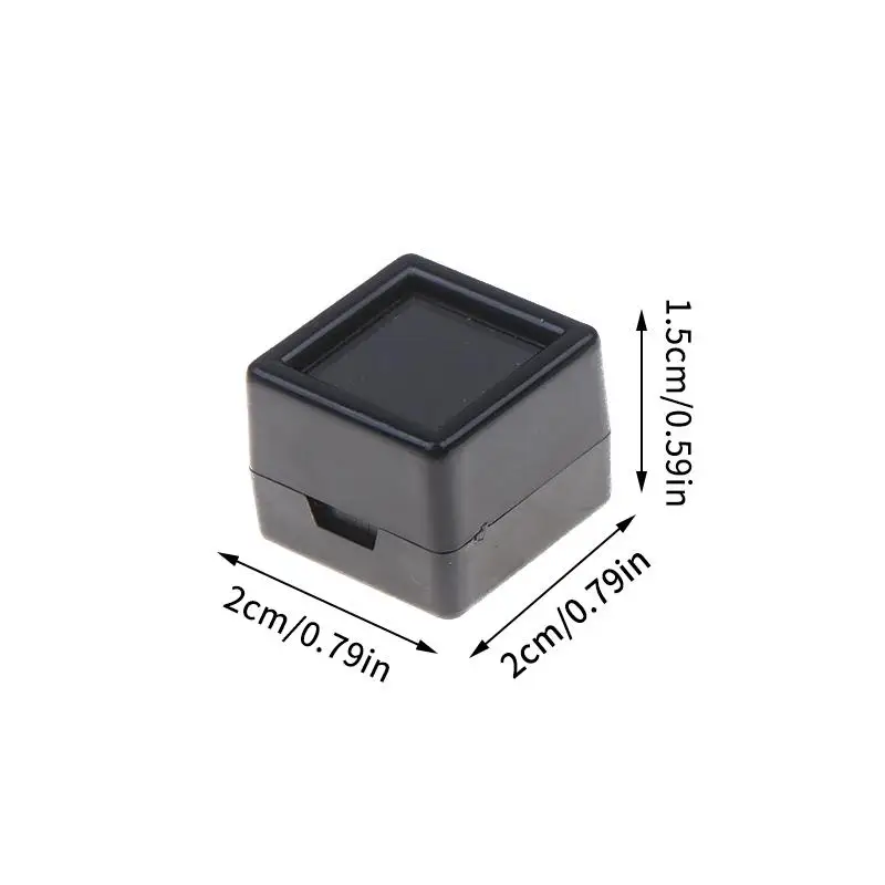 Gemstone Storage Box  Jewelry Organizer Case for Rings Stones DIY Packaging 10 Pieces Set
