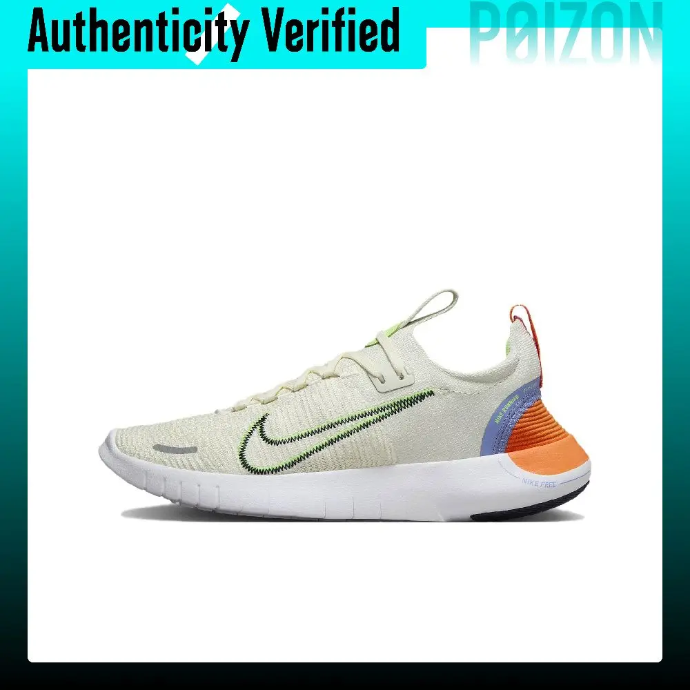 Nike Free RN Walking Shoes Women's Low Top Green DX6482-003