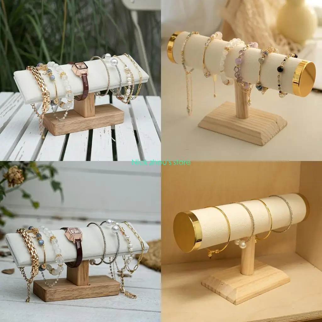 E15E Trendy Jewelry Display Stand With Sturdy Base And Gentle Lint Surfaces for Sophisticated Elegant Look Styles