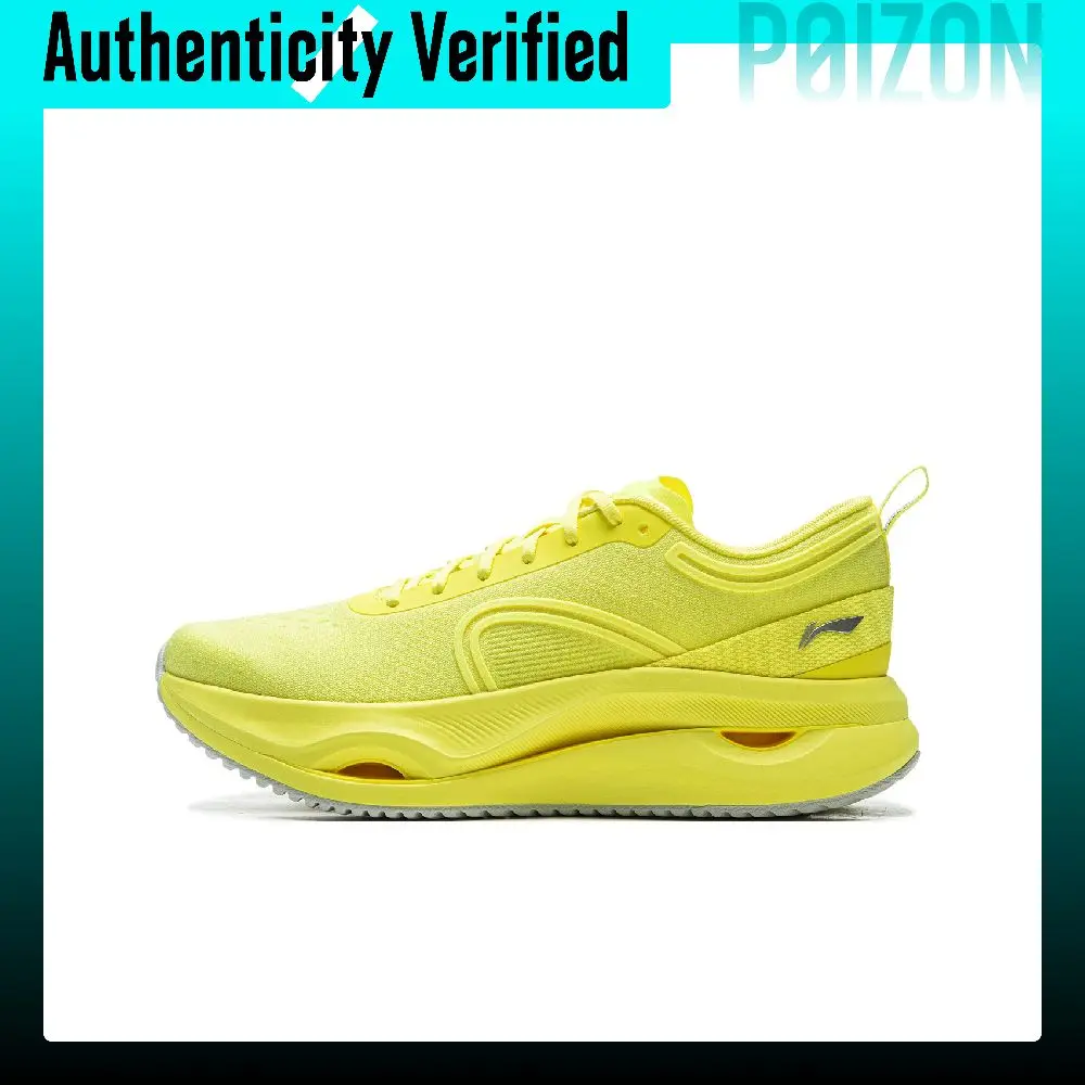 Li Ning Low top Running Shoes Women's Yellow ARHV002-4