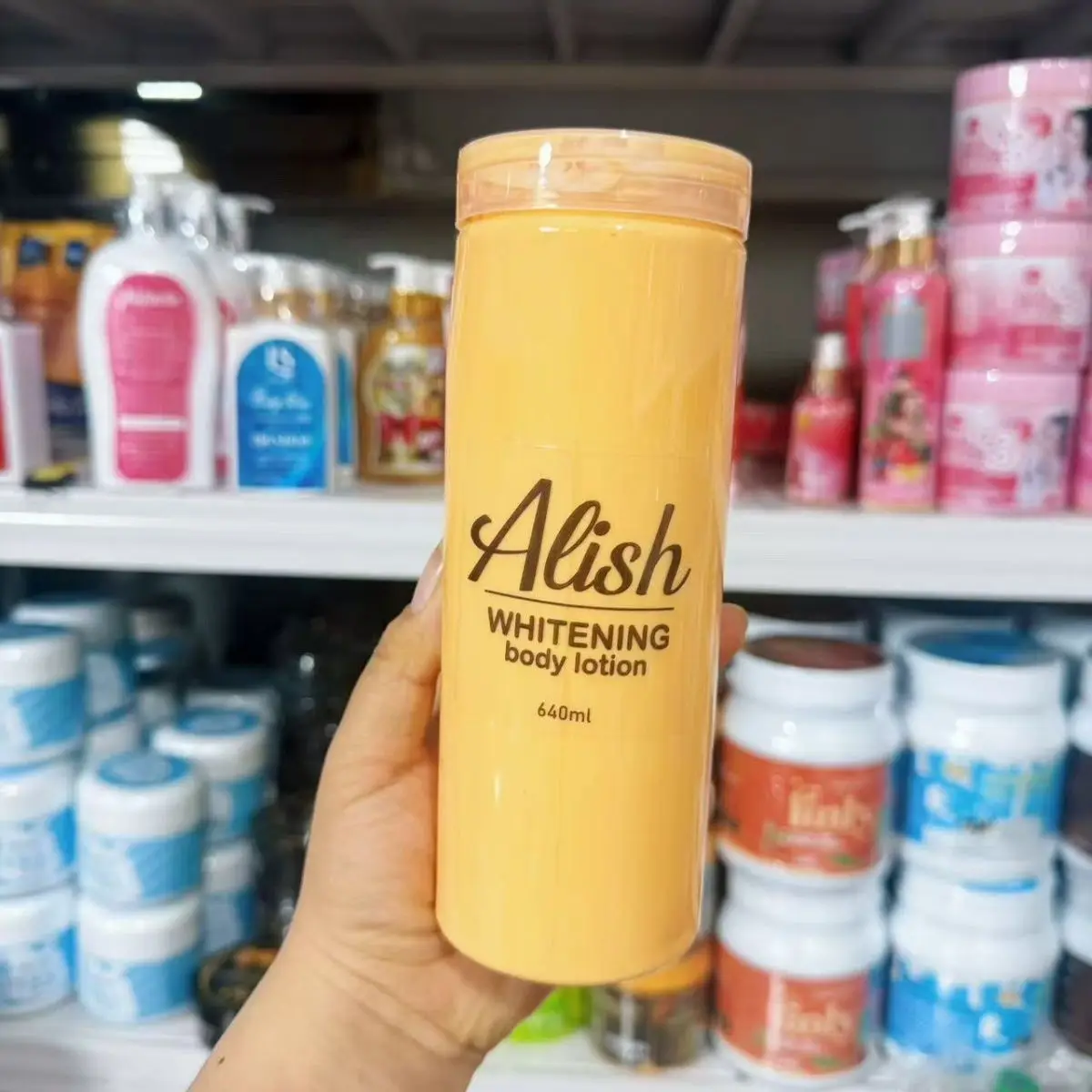 Alish Thai Firming Body Lotion, Long Lasting Hydration for Summer, Nourishes & Tones Skin, Smooth Finish