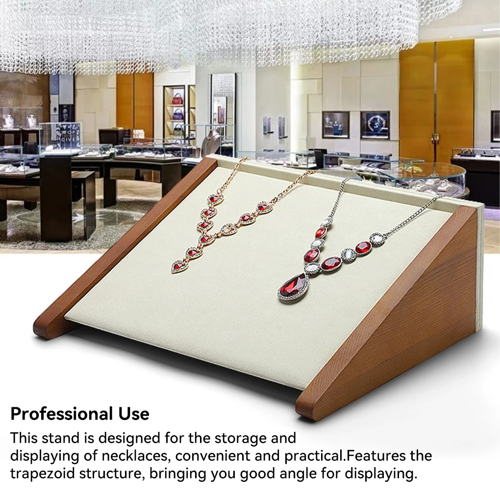 Necklaces Display Stand Fixing Base Displaying Shelf Jewelry Holder
