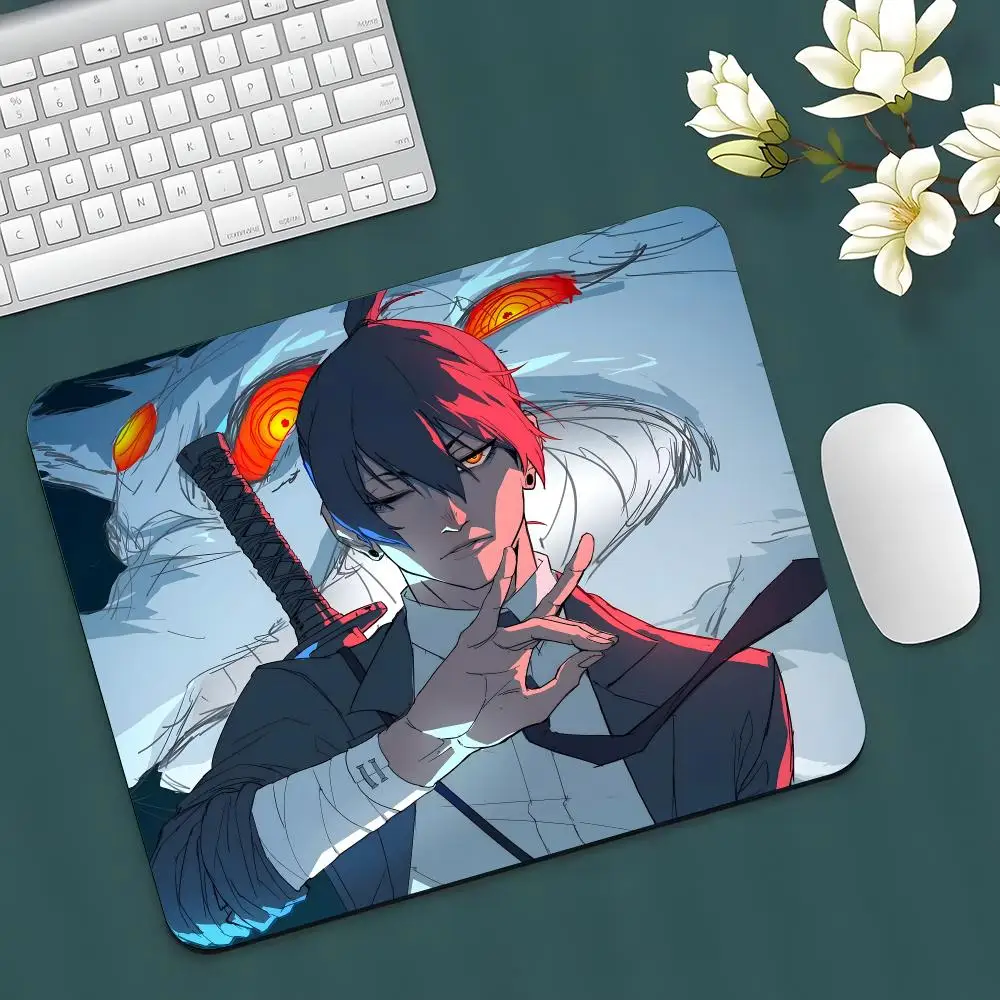 Chainsaw Man Hayakawa Aki Mouse Pad Rubber Antislip Keyboard Pad Mousepad Gaming Accessories XXL Office Computer Mat