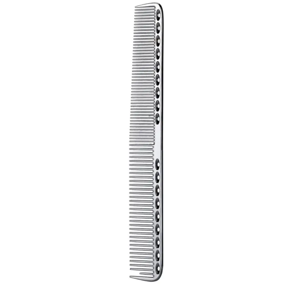 New Double-sided Metal Hairdressing Comb Beauty Salon Tool Barbers Styling Comb Gold Aluminum Hair Cutting Comb Women