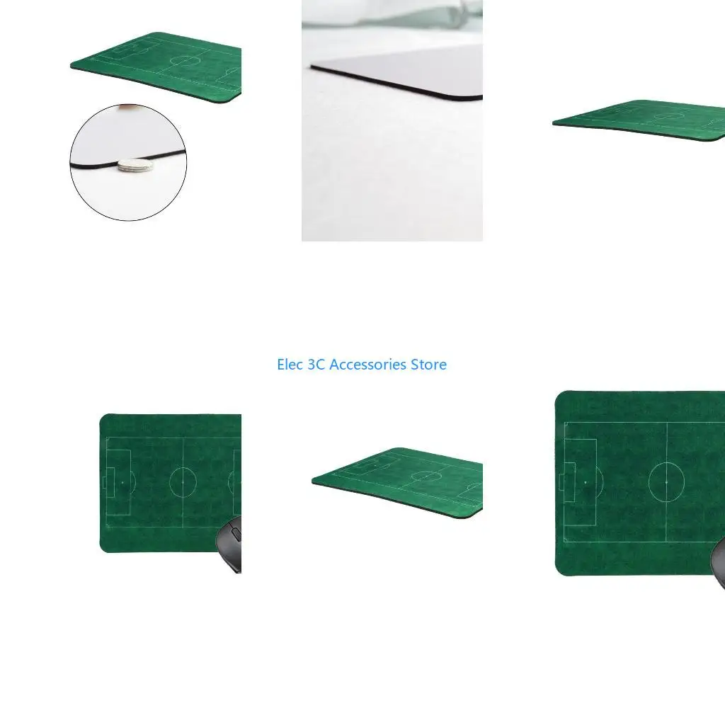 Y51A Soft Field Printed Mouse Pad Rubber Base Computer Keyboard Mouse Pad Mat