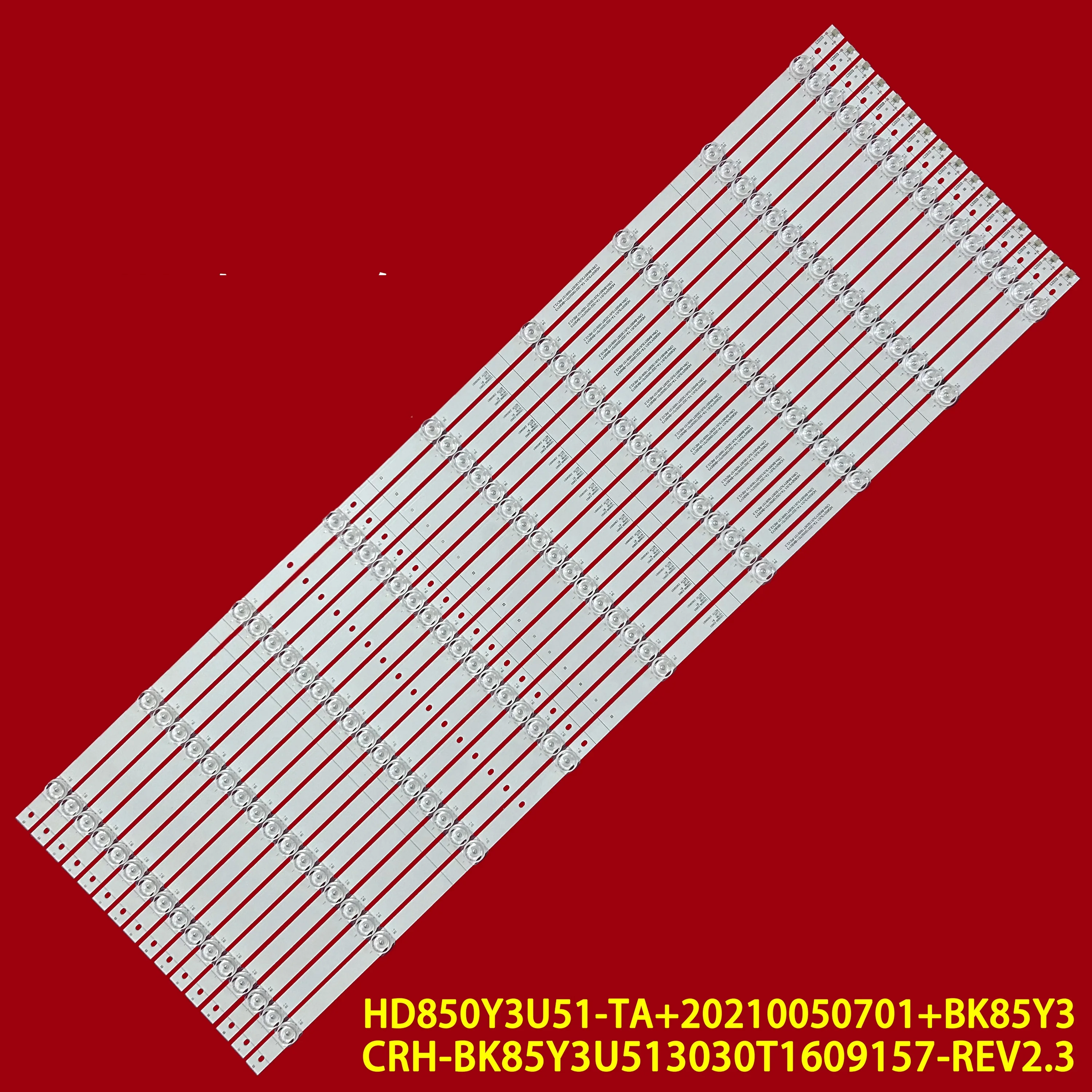 LED Strip For Hisense 85A7HAU 85A6H 85A7H 85E3G 85A6HAU 85A7H LB8500L V0 HD850Y3U51-TA L1