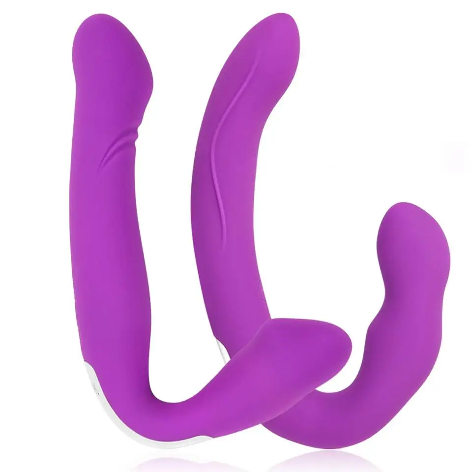 Lesbian for Woman Couples Remote Control Double Ended Dildo Vibrator 10 Modes Vagina G Spot StimulatorAnus Massager Homosexual