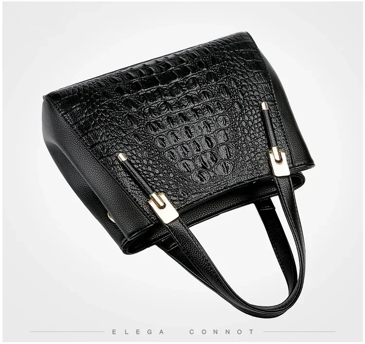 2027 New Fashion Alligator Women Handbags European Designer Leather Ladies Shoulder Bags Female Girl Brand Luxury Crossbody Bag