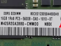 For Samsung DDR5 SODIMM 16G 1Rx8 PC5-5600B Laptop Memory M425R2GA3BB0-CWM
