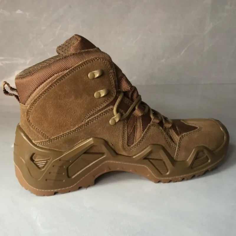 Professional Outdoor Shoes Men Anti-Slippery Mountain Hiking Shoes Top Quality Climbing Shoes For Men Wearable Walking Shoe Man