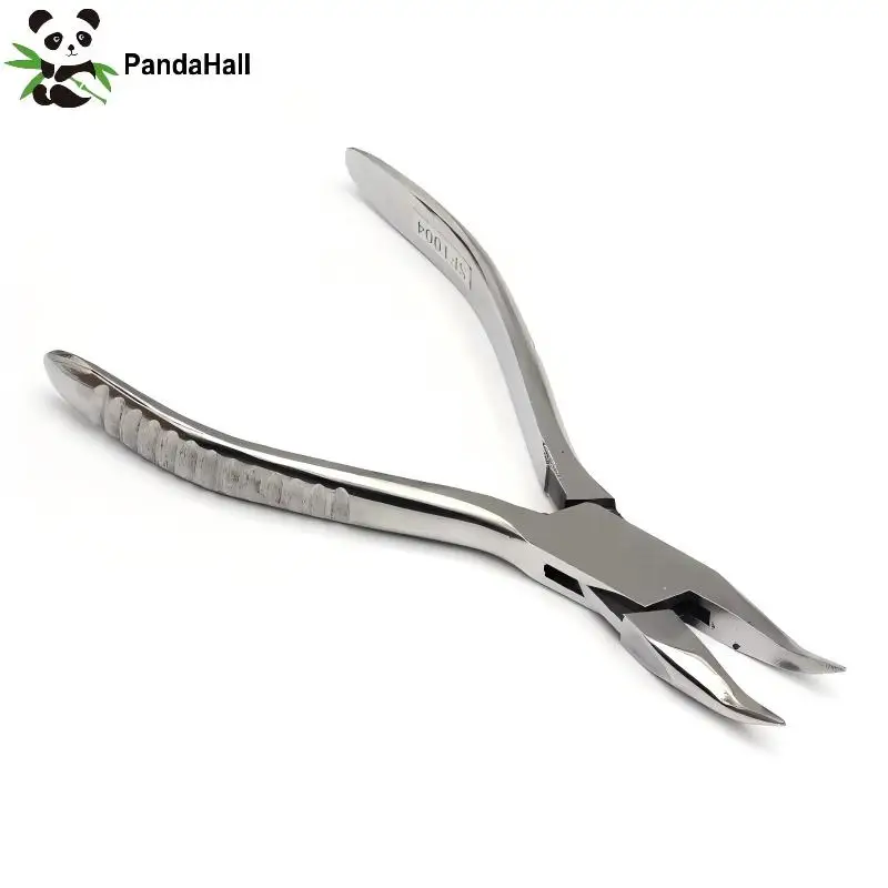 Steel Bent Nose Plier Jewelry Making Tools 155x51x10mm