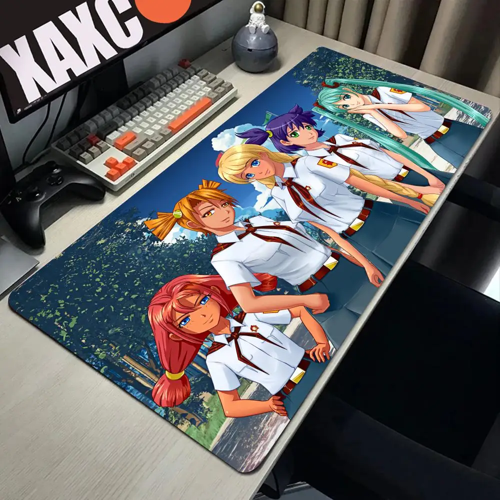 Everlasting Summer Mouse Pad Large Gaming Mousepad PC Gamer XXL Computer Office Mouse Mat Keyboard Mat Desk Pad Laptop Mausepad