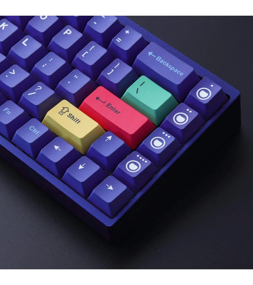 Sublimation Customized Mechanical Keyboard Rain 75wooting Keycap PBT Original Height
