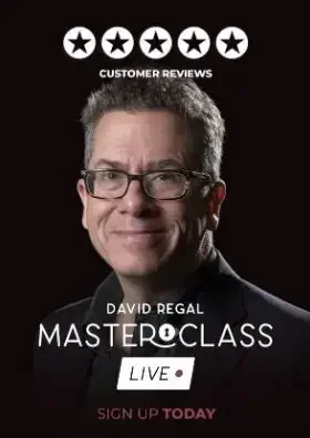 David Regal Masterclass Live (Part 1-3+Live Zoom Chat-Magic tricks