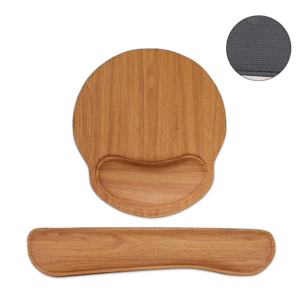 2Pcs/Set Slow Rebound Wrist Support Mouse Pad Creative Comfort Wristband Mouse Mat Soft Waterproof Ergonomic Mouse Pad