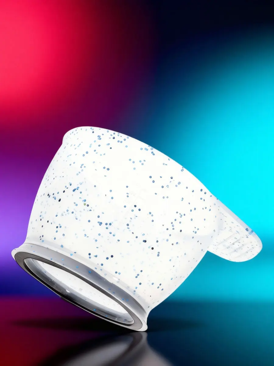 Color Mix Bowl Professional Hair Dye Large Capacity Smooth Sparkling Design Mixing Salon