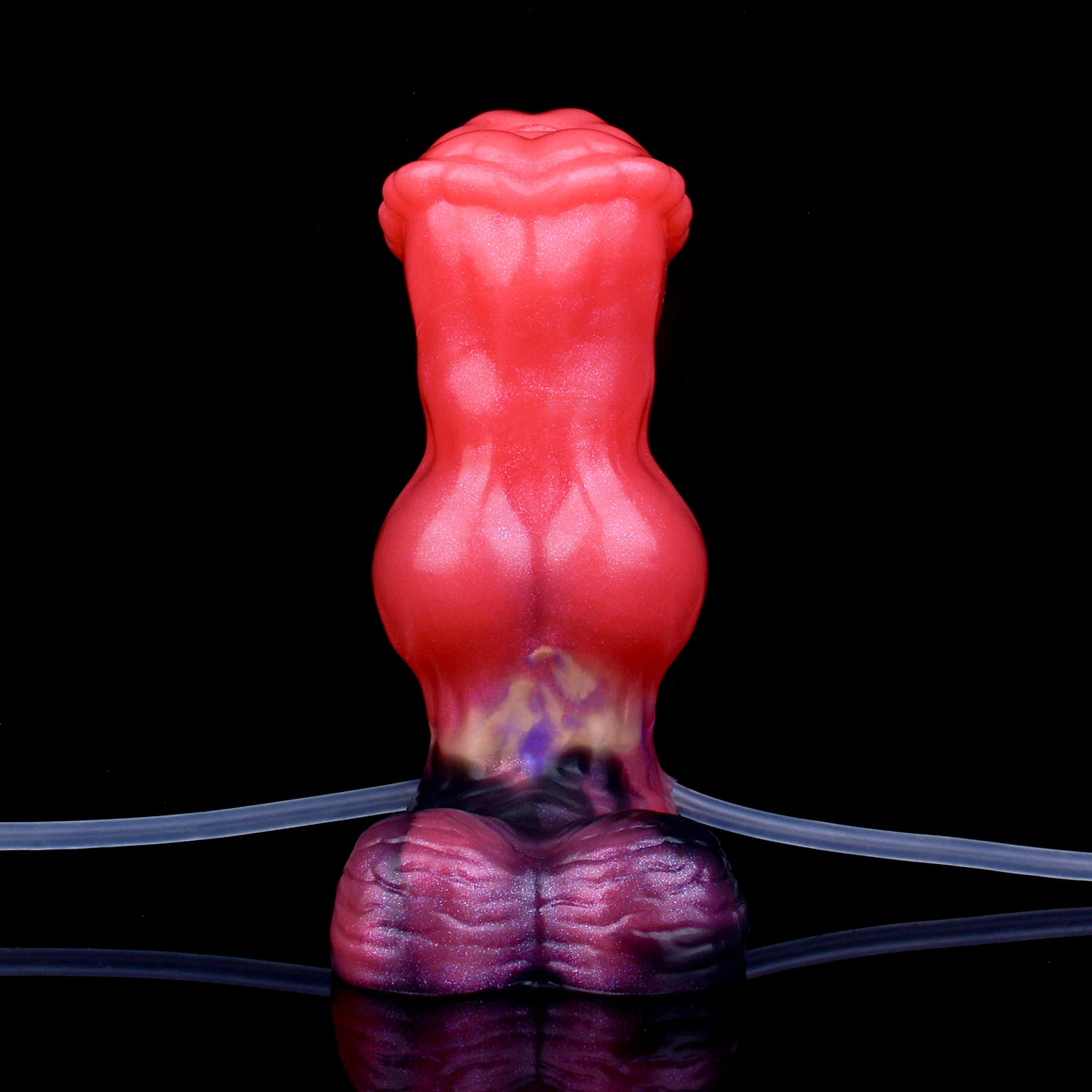 NNSX Inflatable Squirting Anal Plug Silicone Butt Plug Dilator Prostate Massager Anus Extender Adult Sex Toys for Women Men
