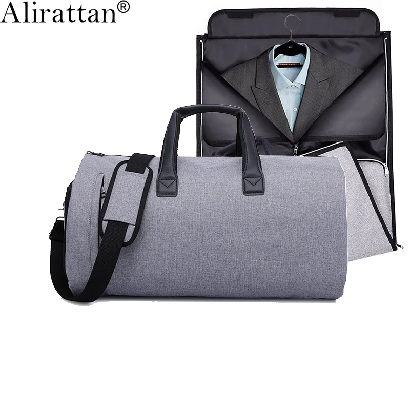 New Trendy Oxford Folding Suit Storage Bag for Women Men,Fashion Designer Large Capacity Hand Luggage Fitness Travel Bag A434