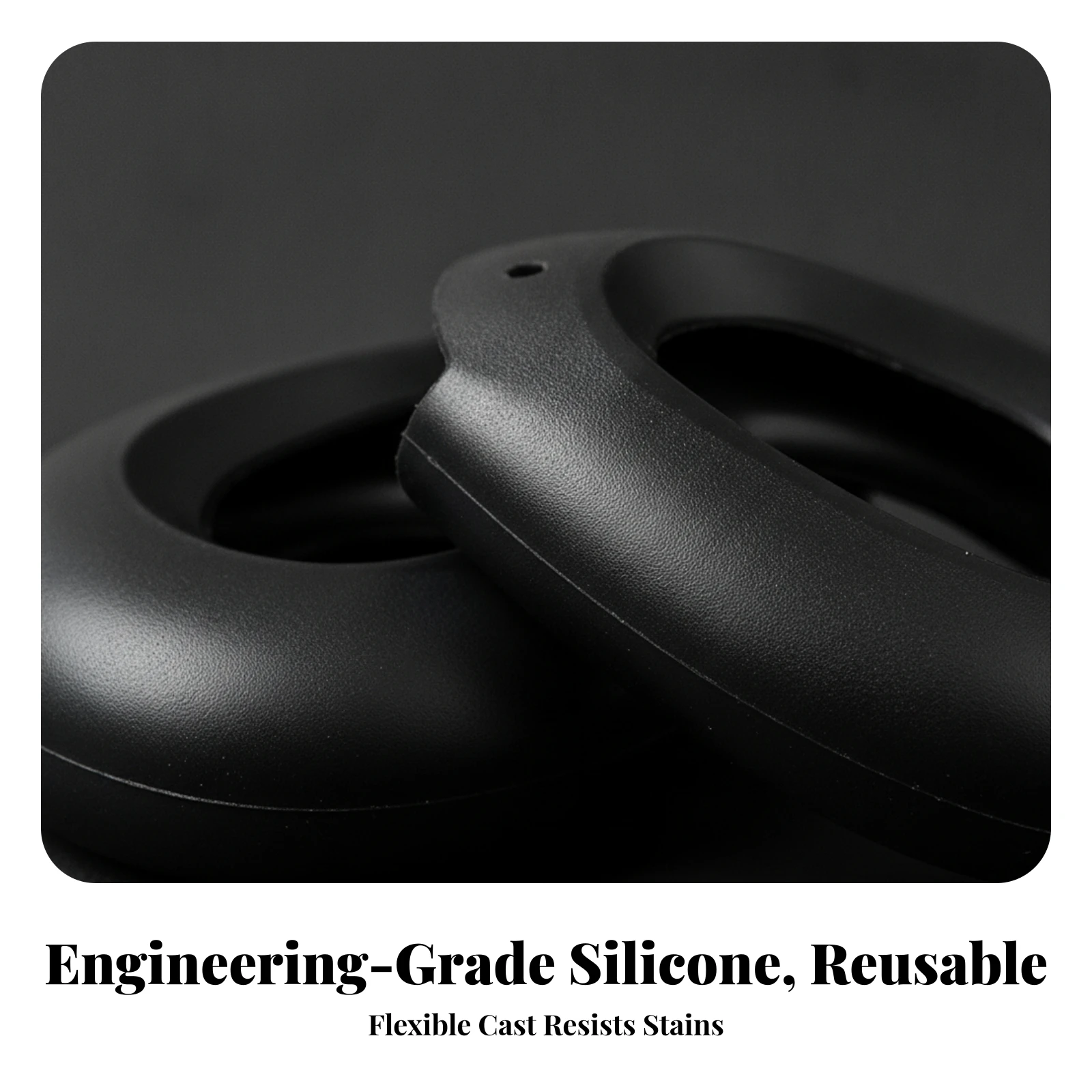 Silicone Ear Covers Waterproof Washable Flexible for Diy Users, Perming