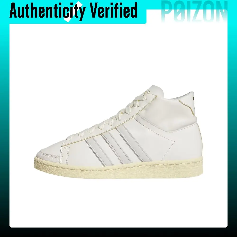 Adidas Originals High top Skateboard Shoes Unisex White Gray IH3183