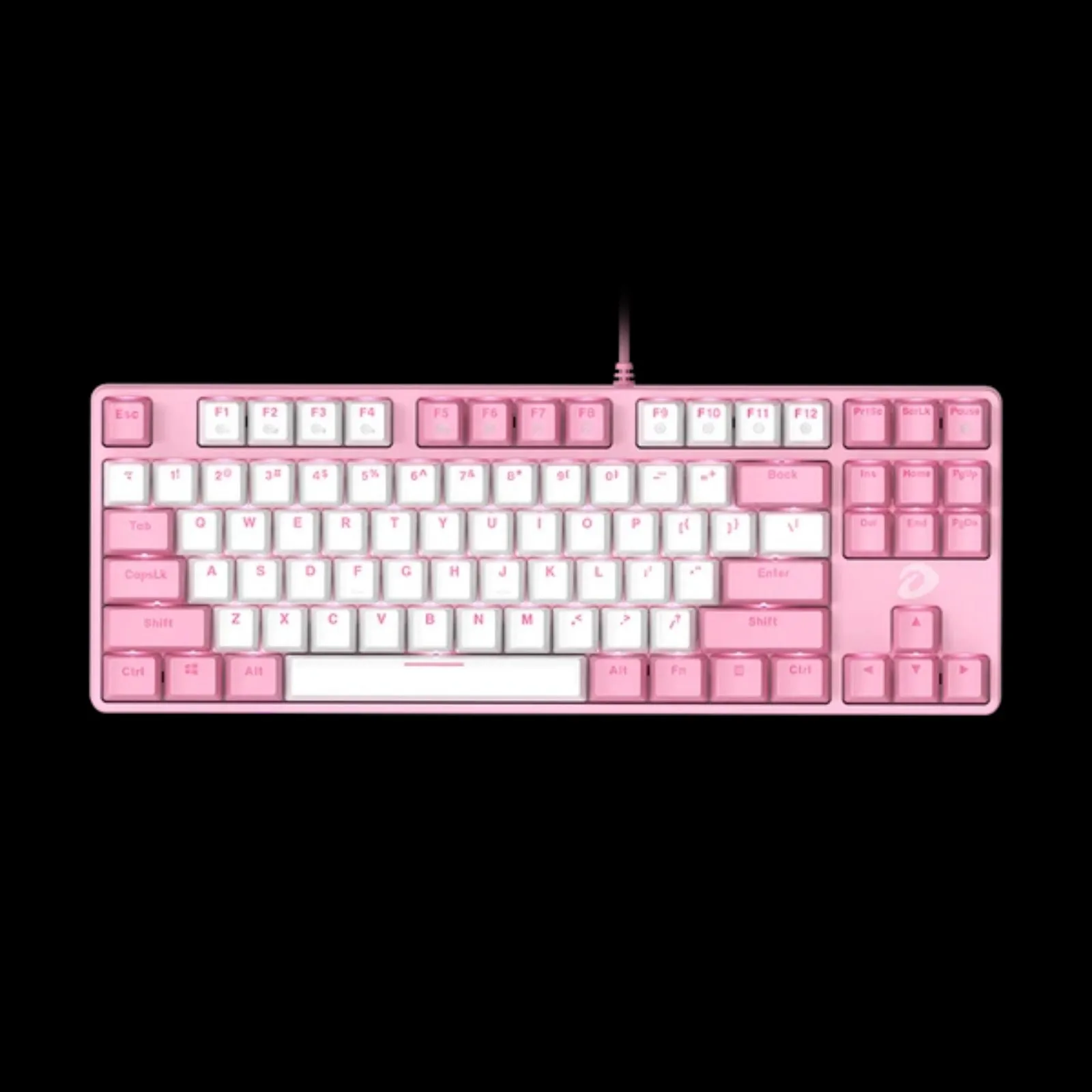 Dareu EK87 Wired D Switch Full Waterproof with N-Key Rollover Dynamic Rainbow Backlight Mechanical Keyboard Blue Switch