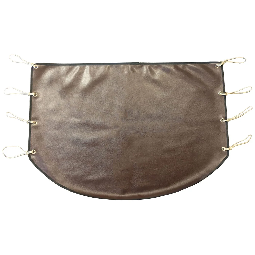 Durston Fire Retardant Jeweler's Bench Apron Universal Fit Leatherette Bench Skin with Metal Eyelets Catches Filings & Scraps