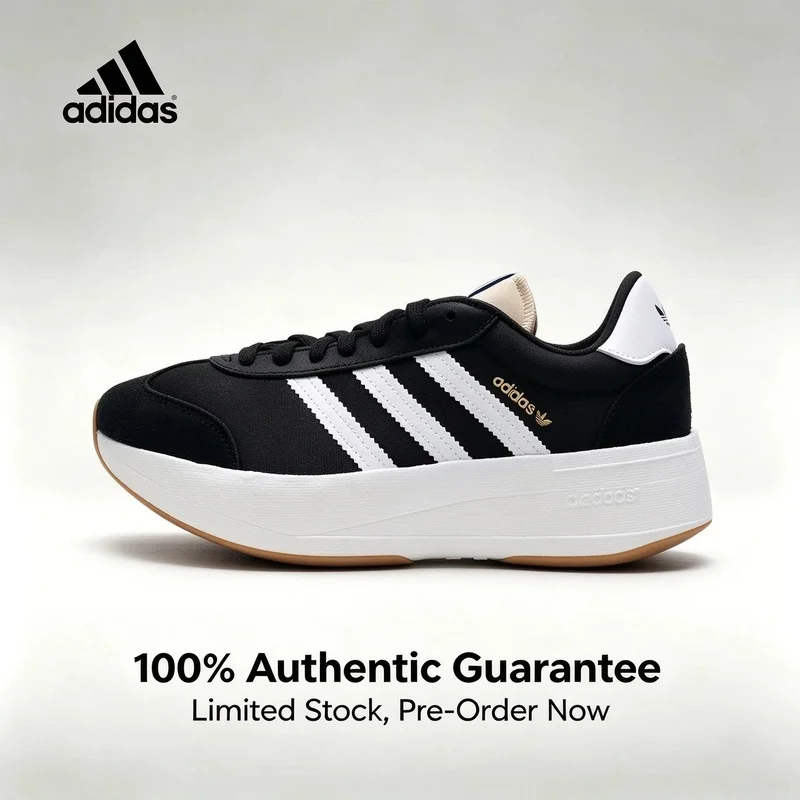 Adidas Adidas clover autumn men's and women's CITY RNR sports and casual shoes JI0836