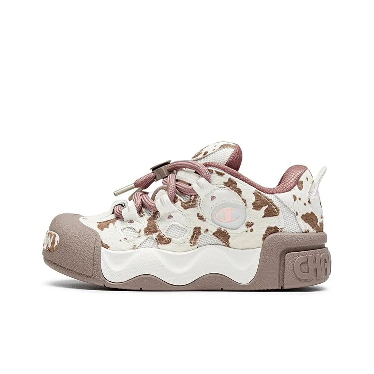 Champion Puffy Donut Low top Skateboard Shoes Women's Light Khaki U4CFCTW04F2