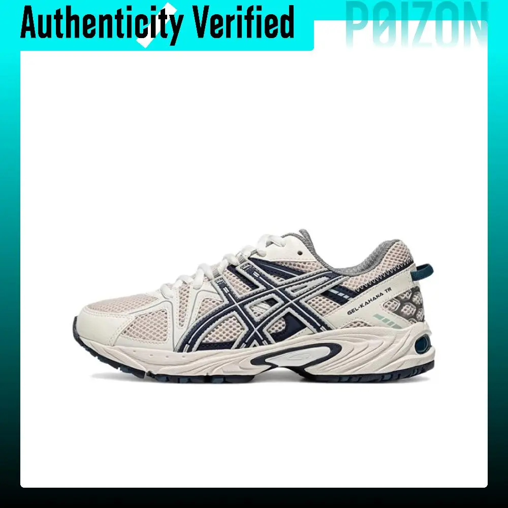 ASICS Gel Kahana TR Abrasion Resistant Low top Casual Shoes Unisex Gray White Blue 1203A390-023
