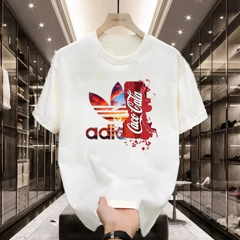 2026 Men's and Women's High-Quality Loose-Weave Breathable Short-Sleeved T-Shirts, Comfortable and Versatile for Summer Wearing