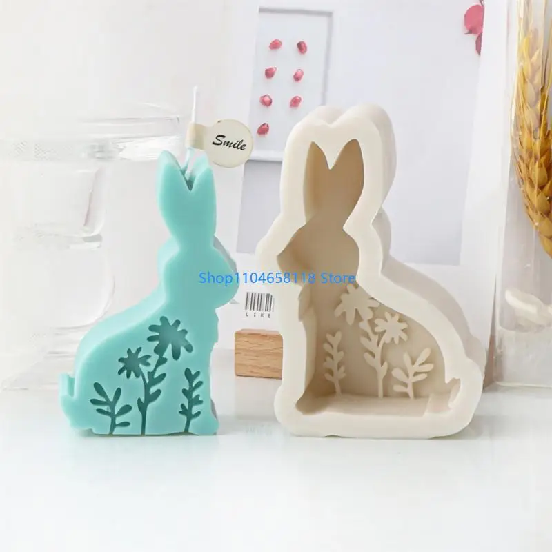 3D Rabbit Molds for Candle Making Epoxy Resin Molds Bunnys Mould