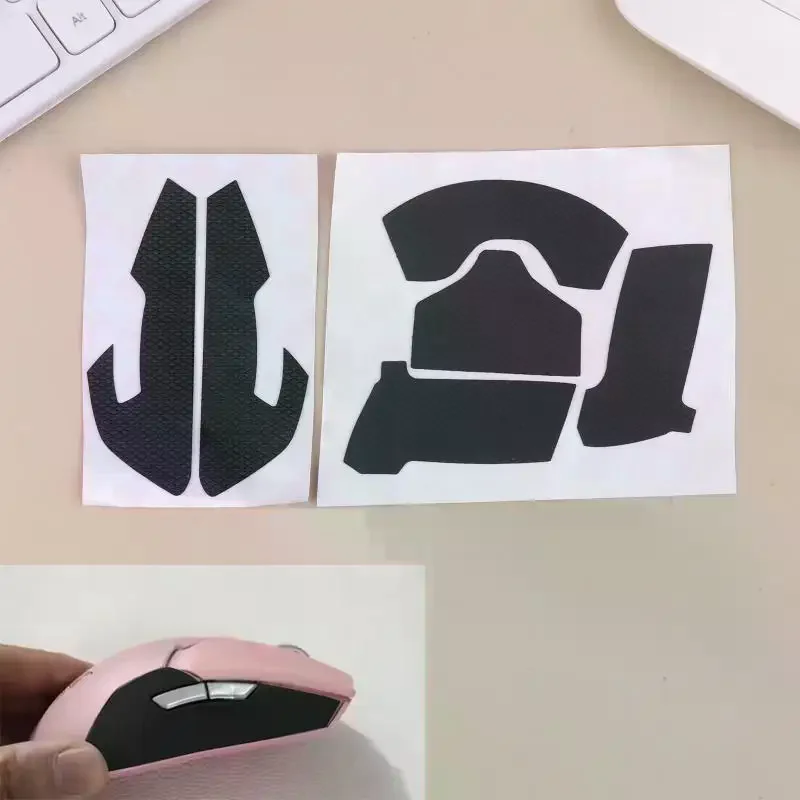 1set Mouse Anti Slip Side Grips Back Sticker For  Viper Ultimate Mice Decoration