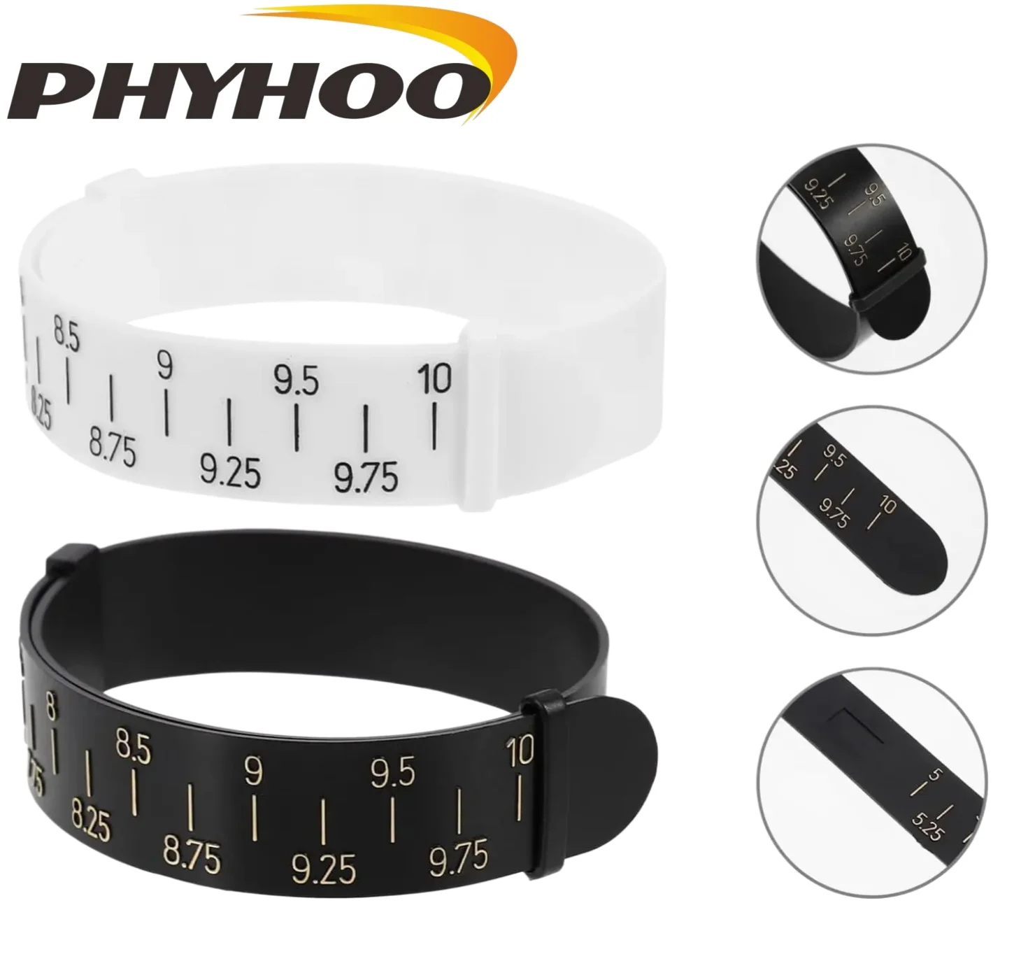 PHYHOO Bracelet Sizer Gauge Accurate Wrist Measurement Tool for Jewelry Making Bracelet Mandrel DIY Craft Accessories