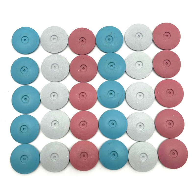 10PCS Silicone Polishing Wheel Disc Durable Disc Shaped Grinding Head for Jewelry Polishing Metal Stone & Gemstone Finishing