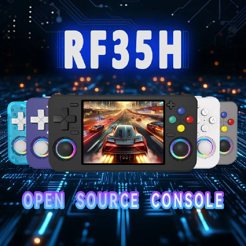 Retro Handheld Gaming RF35H Consoles Pocket Game Player 3.5 In Ips Screen Portable Nostalgic Gaming Device Support Ps Gba Arcade