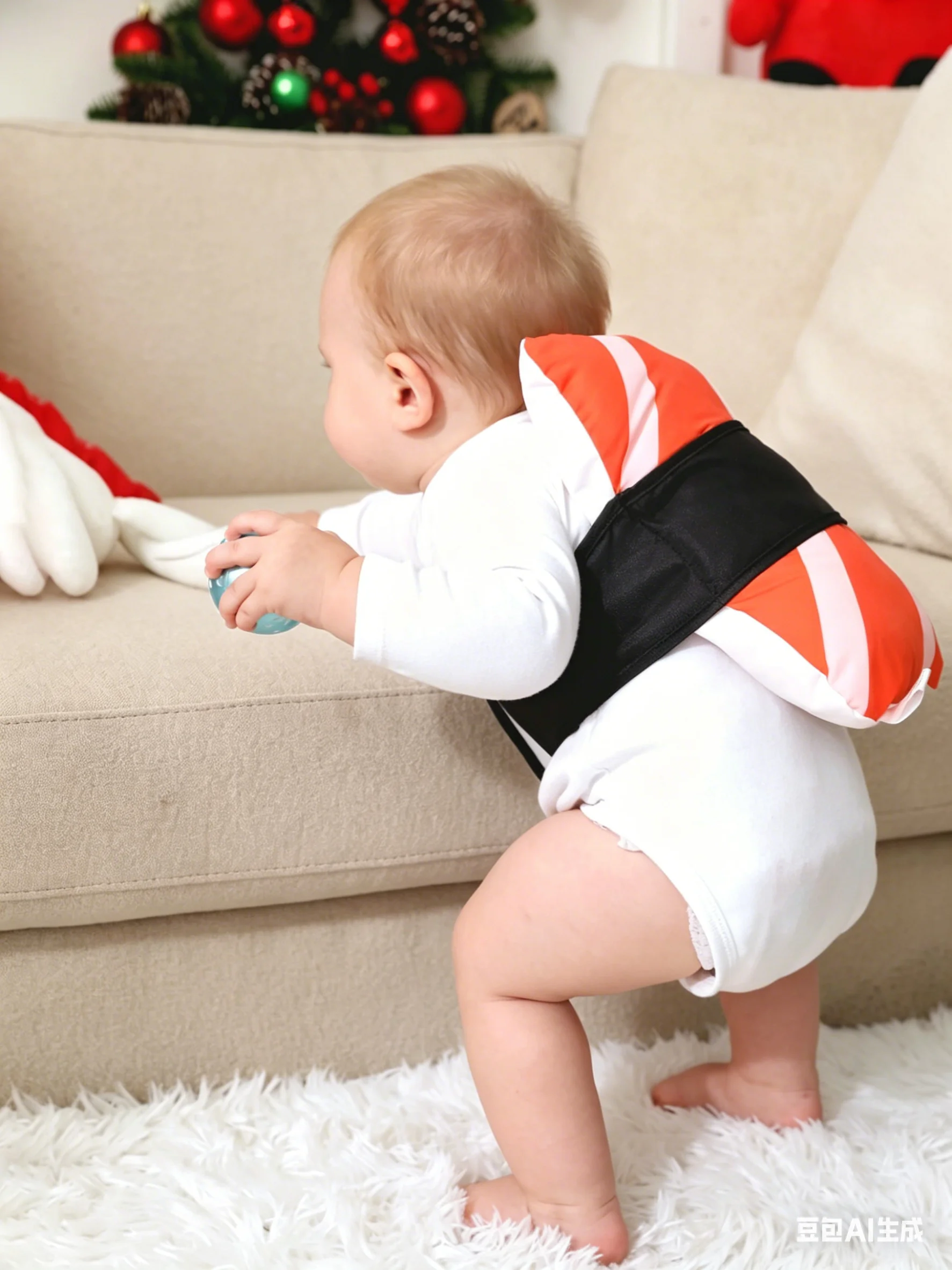 Baby Salmon Design Pillow,Soft & Comfortable
