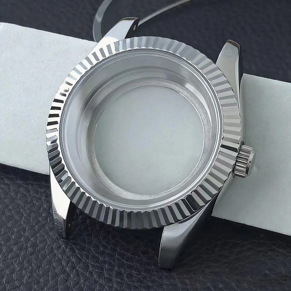 41mm 8285 high-end men's watch sapphire case accessory, BW9 luminous pointer dial suitable for M8285/8215 movements